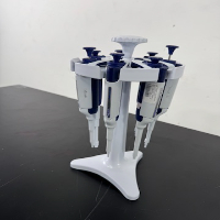Rainin Pipet-Lite XLS Single Channel Pipettes w/Stand - Quantity 7 image 1